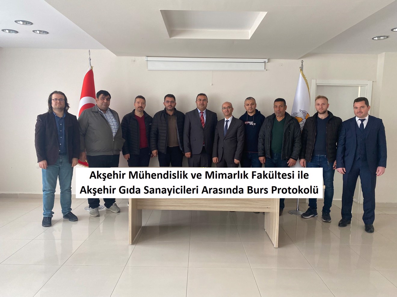 Scholarship Protocol between Akşehir Faculty of Engineering and Architecture and Akşehir Food Industrialists